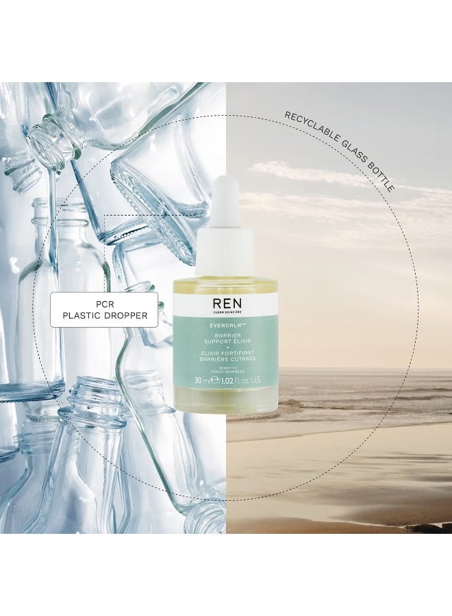 REN Clean Skincare Evercalm Barrier Support Elixir 30ml - Image 4