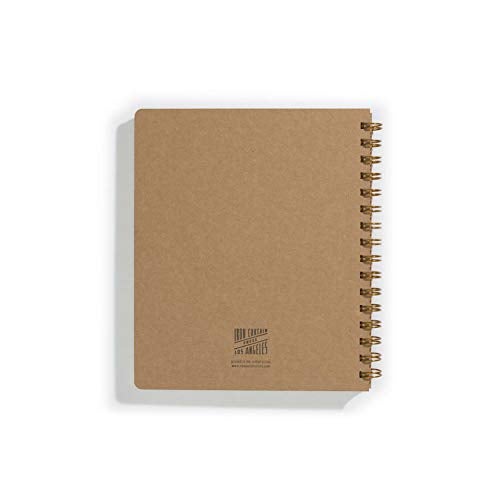 IPPINKA Minimalist Planner, Undated Monthly and Weekly Pages, Letterpressed Kraft Cover - Image 4