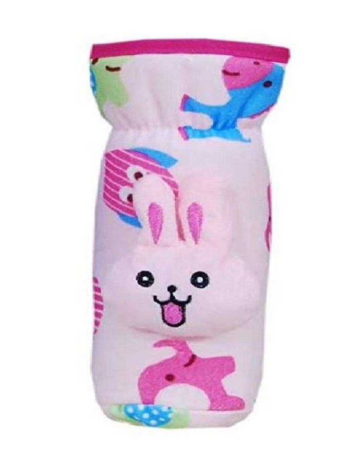 Alya Stretchable Soft Velvet Plush Attractive Overall Printed Animal Baby Feeding Bottle Cover With Holding Strap Suitable For 150Ml 220Ml 240Ml 250Ml Feeder Feeding Bottles(Multi Colors Pack Of 2) - Image 5