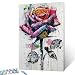 Tucocoo Street Graffiti Rose Paint by Number for Adults Beginner Students Pastel Colors Paint by Numbers for Adults Kits Acrylic Paint Suitable for Living Room 16x20Without Frame - Image 2