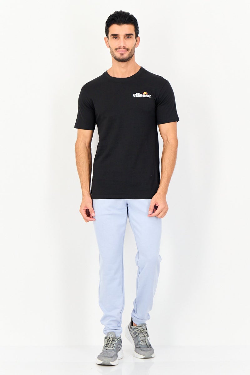 Ellesse Men Sportswear Fit Short Sleeve Outdoor T-Shirt, Black - Image 4