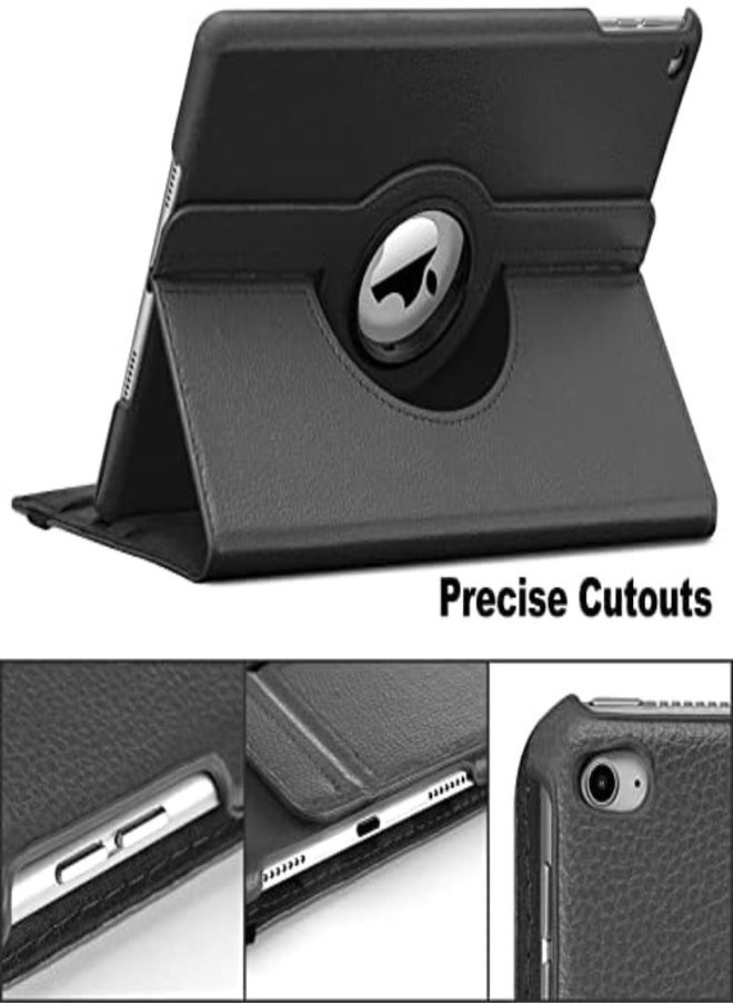 Raxoom iPad Air 4/5 10.9 Inch Air 11 inch 2024 M2 Air 4th/5th Generation Case with Pencil Holder Transparent Back Smart Protective Cover Black - Image 3