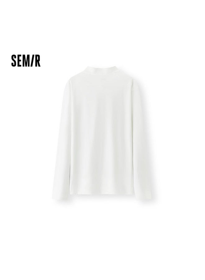 Semir [mall Matching Style], Men's Long-sleeve T-shirt, Moisture-wicking, Quick-drying, High-elastic Base Layer, Autumn 2025 Top, 101525101110 - Image 1