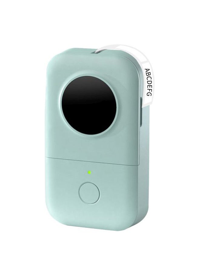 NIBEMINENT Portable Wireless Label Thermal Printer 13.1x7.5x2.9cm Green/Black  - Image 1