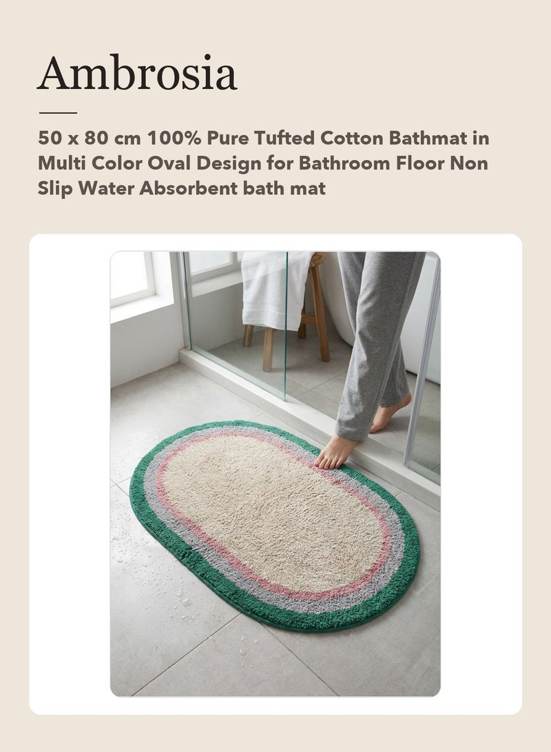 Princess 7+ Pcs Bath & Spa Set - Princess 4 Pc Towel Set 70x140cm + Ambrosia 50x80cm Bath Mat + Ambrosia 90x180cm Fouta Towel + Sky Touch Long Handle Bath Brush + Ambrosia Cotton Bathrobe - Image 3