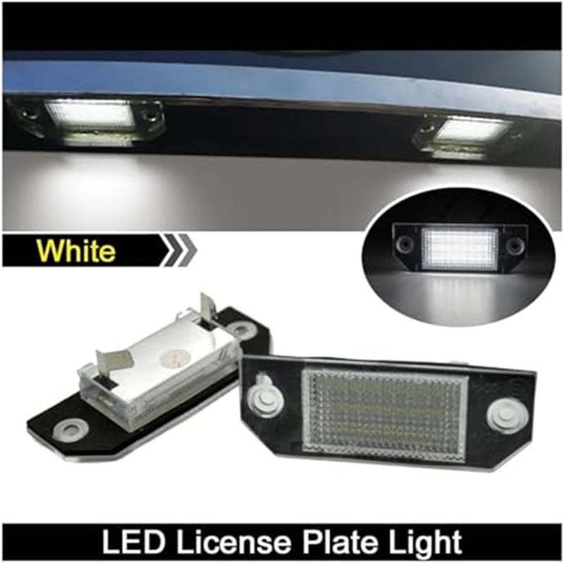Wivplex 2Pcs White License Plate Light for Ford Focus and C-MAX - Image 5