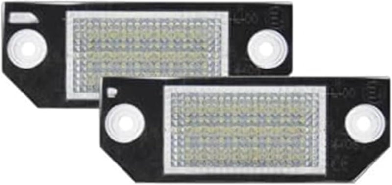 Wivplex 2Pcs White License Plate Light for Ford Focus and C-MAX - Image 1