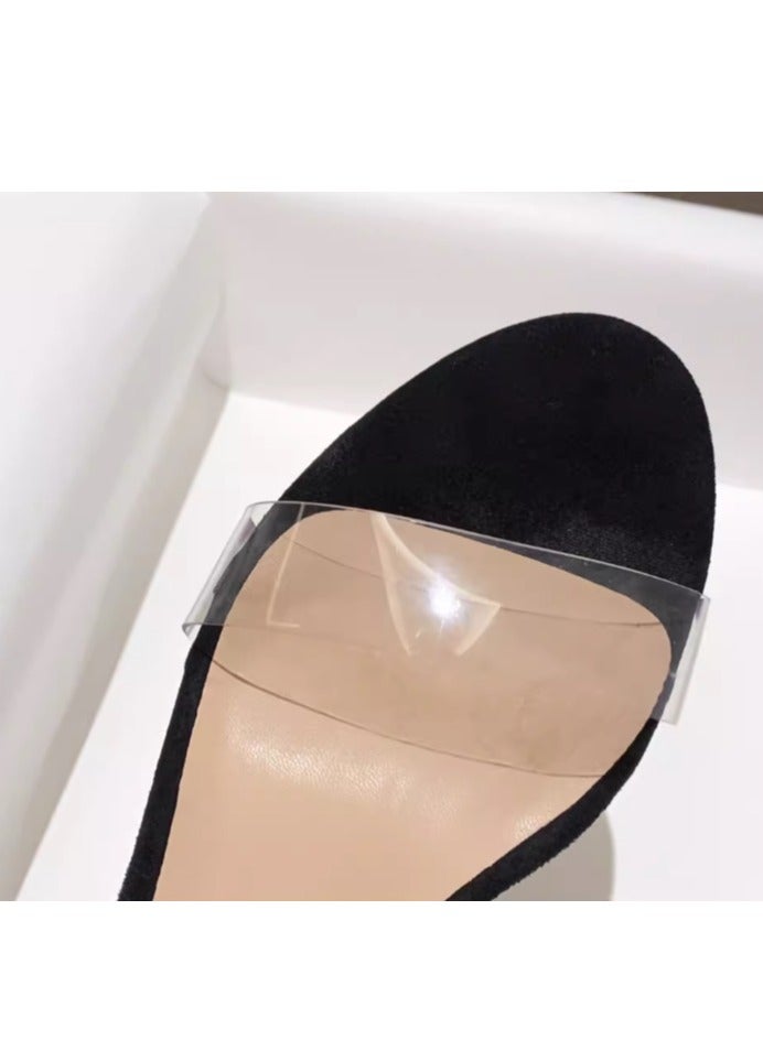 New Temperament Open Toe Strap High Heels - Image 5