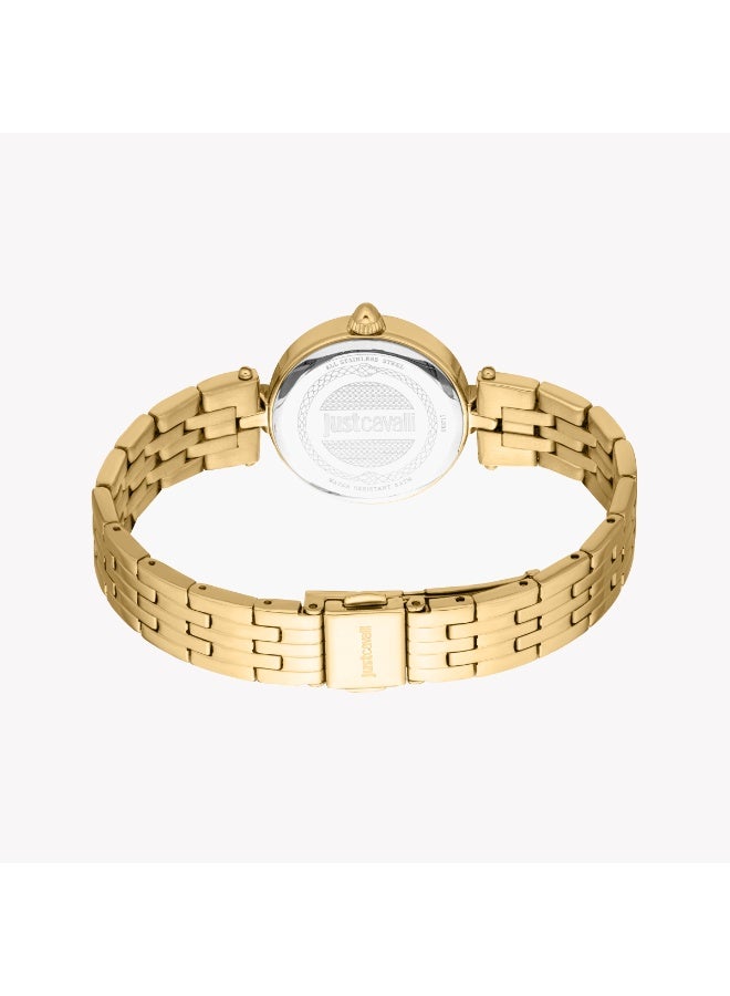 JUST CAVALLI JC1L330M0055 - BOLD GREEN DIAL GOLD WOMEN'S WATCH - DISTINCTIVE TIMEPIECE FOR EVERY OCCASION - Image 5