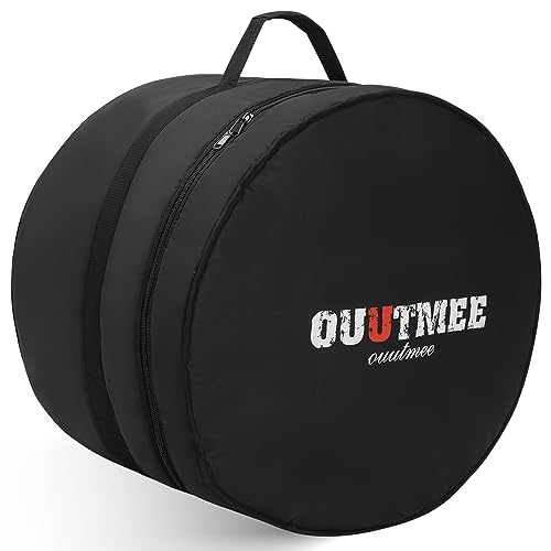 OUUTMEE Bass Drum Bag For Bass Tom 22"x18", 10mm Thick Padded Travel Drum Case - Image 1