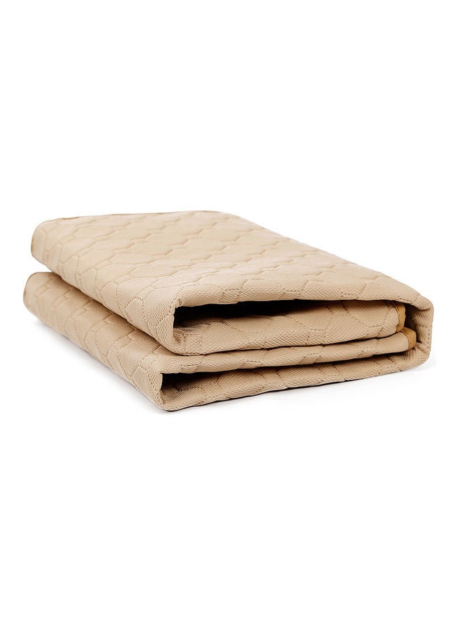 NIBEMINENT Waterproof Absorbent Washable Training Mat Beige 100 x 67centimeter - Image 1