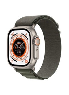 Replacement Strap For Apple Watch Ultra 49mm Nylon Watch Band Army Green