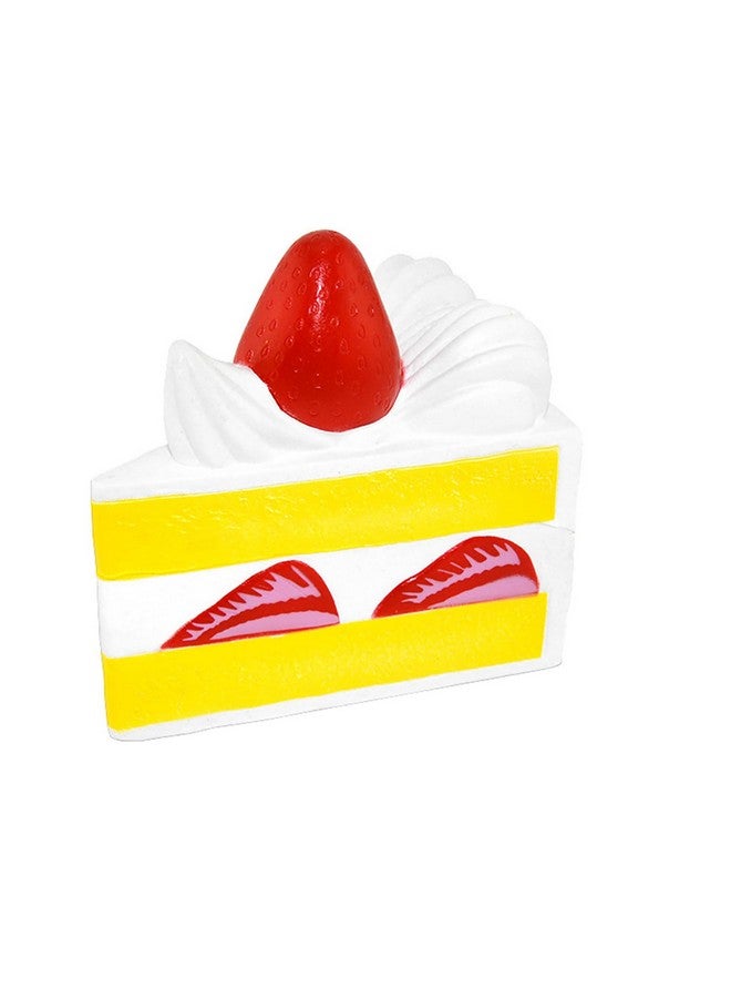 Kiibru Strawberry Shortcake Squishy Birthday Cake Squeeze Colossal Slow Rising Squishies Scented Toy Gift(White) - Image 1