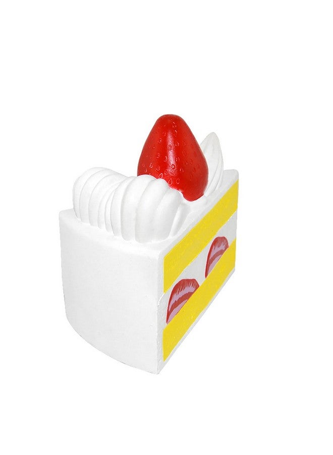 Kiibru Strawberry Shortcake Squishy Birthday Cake Squeeze Colossal Slow Rising Squishies Scented Toy Gift(White) - Image 4
