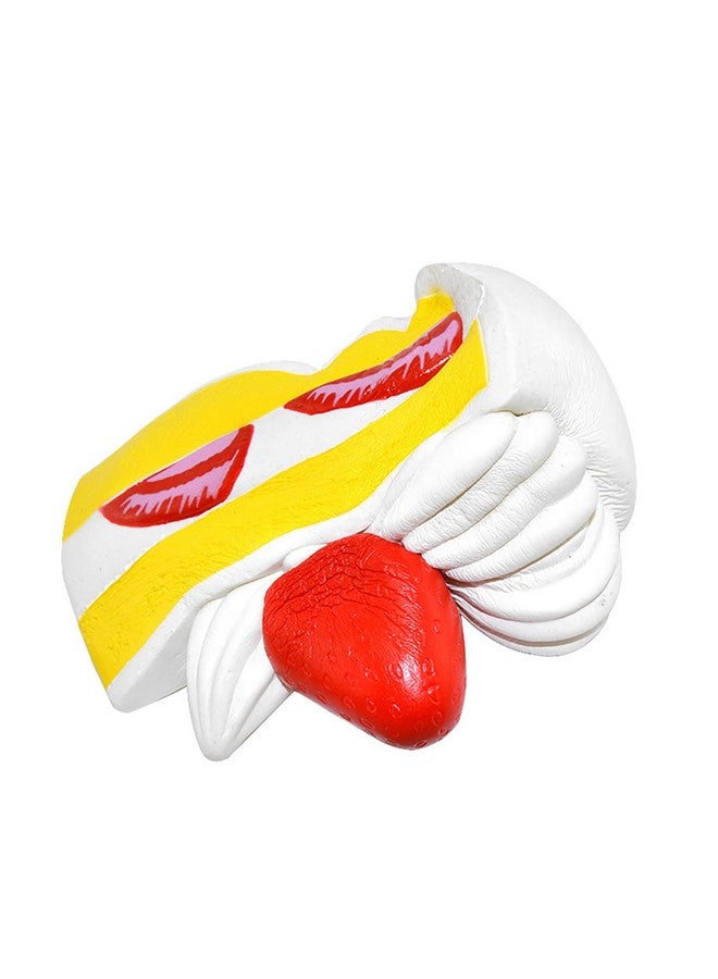 Kiibru Strawberry Shortcake Squishy Birthday Cake Squeeze Colossal Slow Rising Squishies Scented Toy Gift(White) - Image 5
