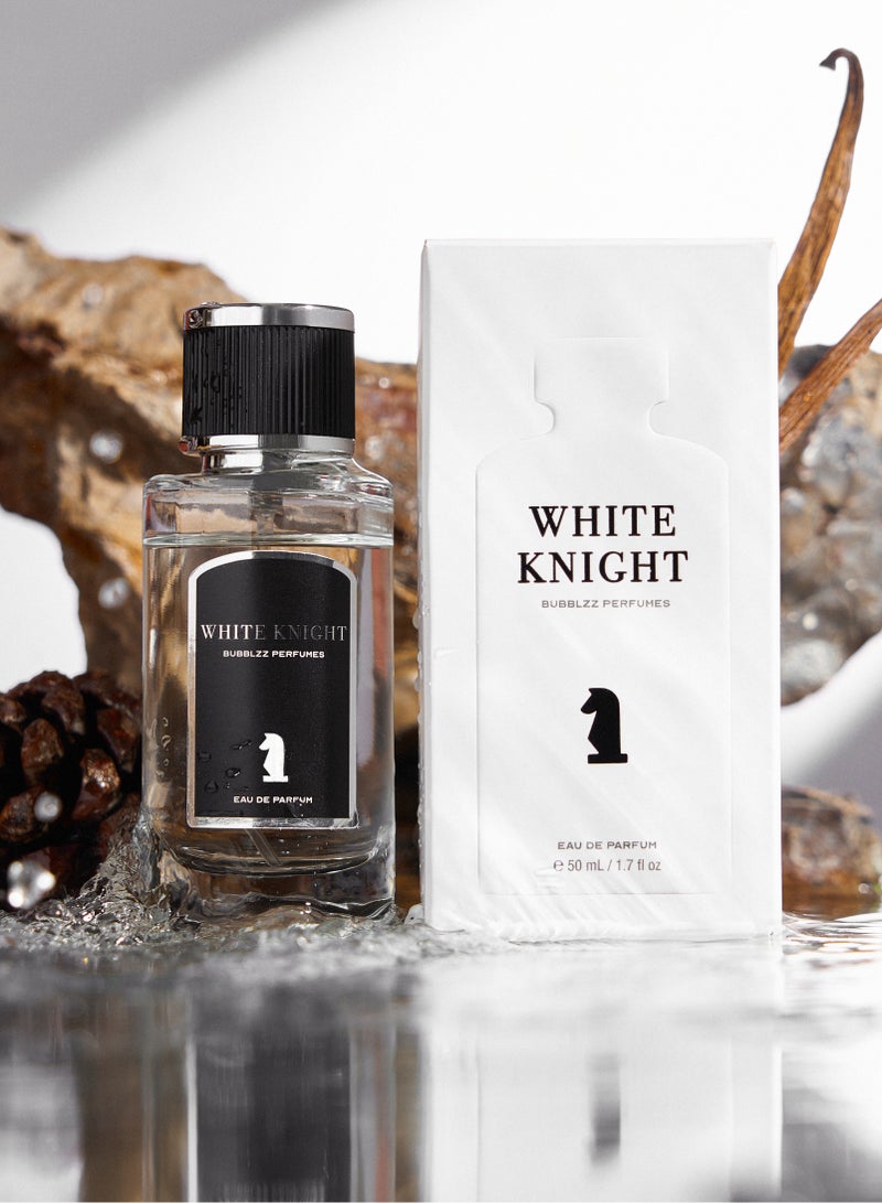 Bubblzz White Knight Perfume 50ml - Image 2