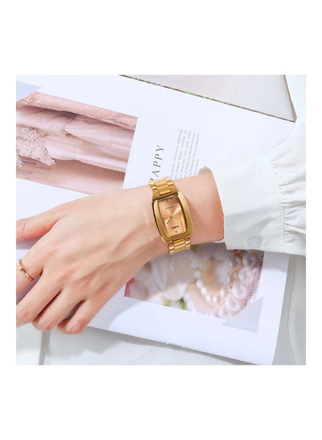 Women's Quartz Watch - 33 mm - Gold - Image 3