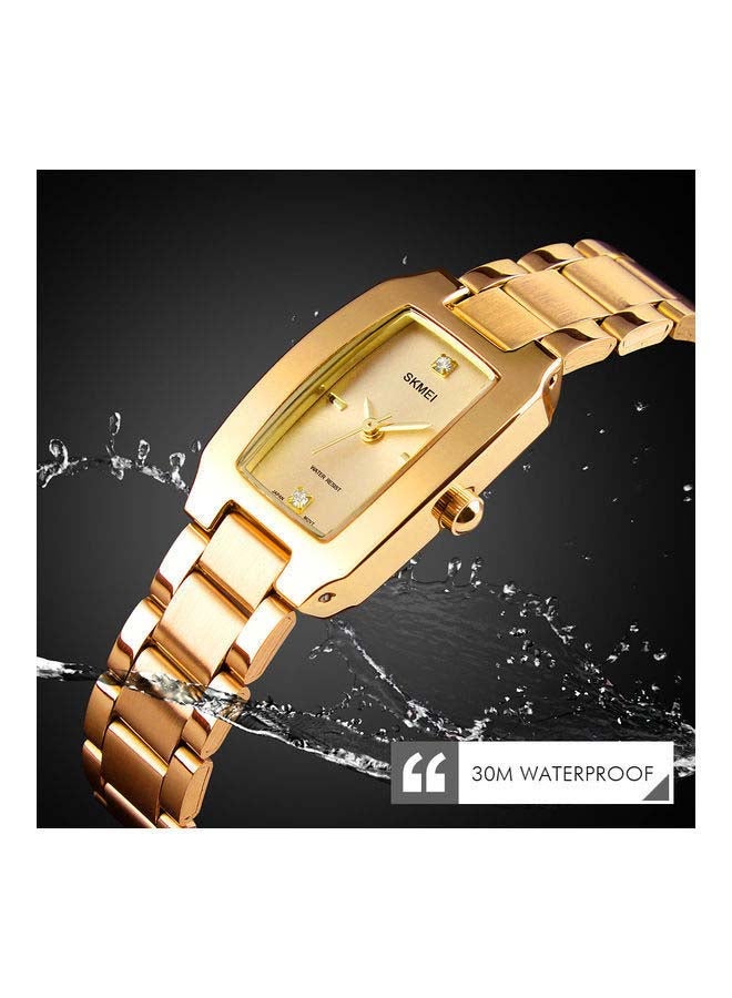 Women's Quartz Watch - 33 mm - Gold - Image 2