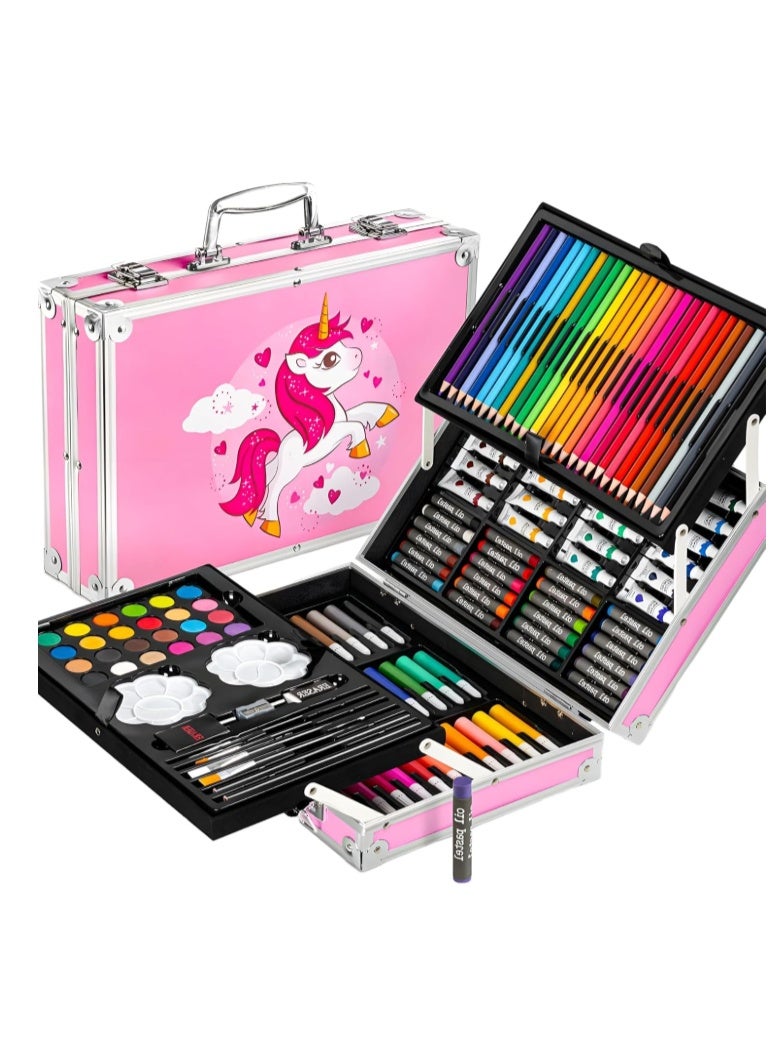 Unicorn Art & Craft Set with Carrying Case - Image 1