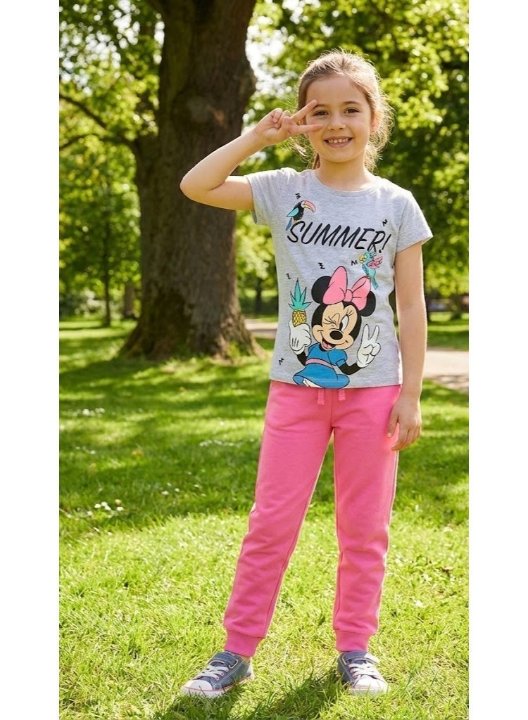 Minnie Mouse Disney Minnie Mouse Girls  T-Shirt (Min-1994)100%cotton - Image 3
