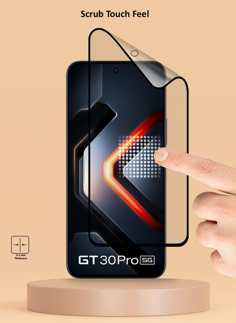 Techie 2 Pack Infinix GT 30 Pro 5G Matte Ceramic Screen Protector Film Anti Fingerprint Bubble Free Easy Installation - Image 3