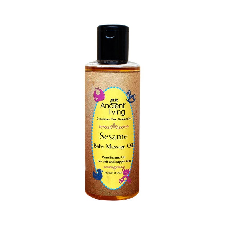 Ancient Living Sesame baby massage oil 200 ml - Image 4