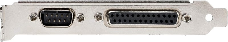 StarTech .com PCIe Card with Serial and Parallel Port - PCI Express Combo Adapter Card with 1x DB25 Parallel Port & 1x RS232 Serial Port - Expansion/Controller Card - PCIe Printer Card, TAA - Image 3