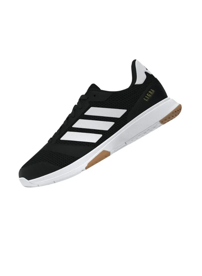 Adidas Adidas Ligra 8 M M Black Indoor Shoes For Men