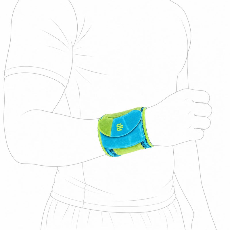 Bauerfeind Sports Wrist Strap German Engineered Wrist Compression Support for Weightlifting Crossfit Tennis Lifting Adjustable Tightness Brace with 3D Airknit Fabric 1 Per Box Rivera SM - Image 2