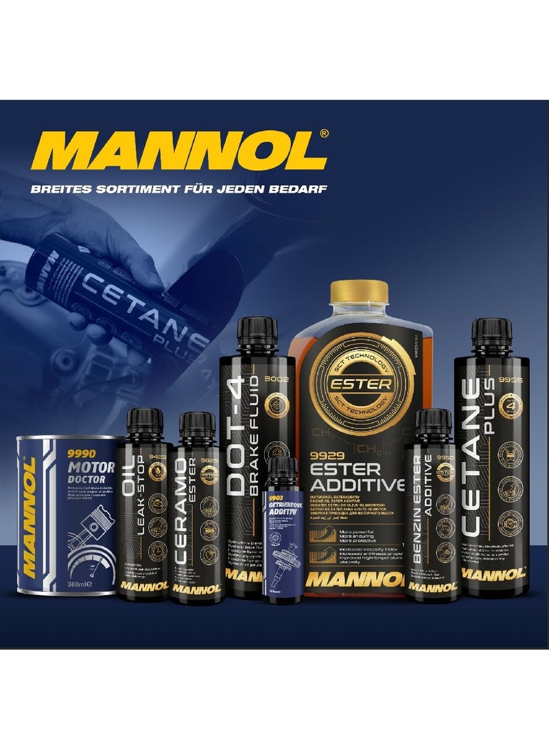MANNOL 9829 (250 ML) Ceramo Ester |Engine Protection ADDITIVE |Diesel and Petrol|Four-Stroke,Two-Stroke |Prevent deposits|Reduce Fuel Consumption|Engine Noise - Image 2