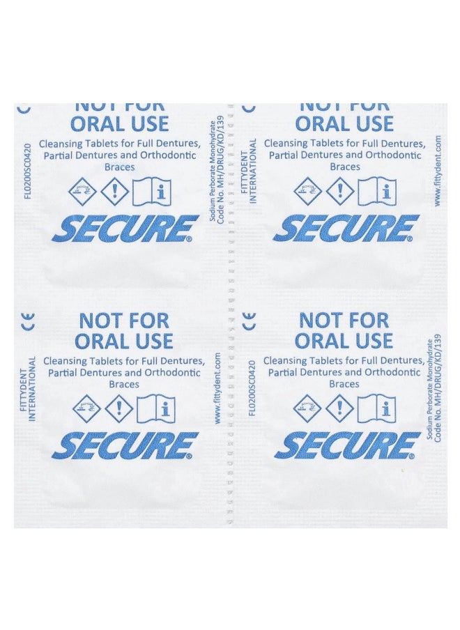 Secure Denture - Secure Denture, Cleansing Tablets, 32 Tabs - Image 1