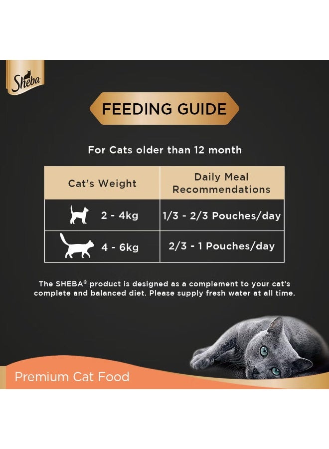 Sheba Chicken With Tuna In Gravy Fine Cat Food 70 G - Image 5