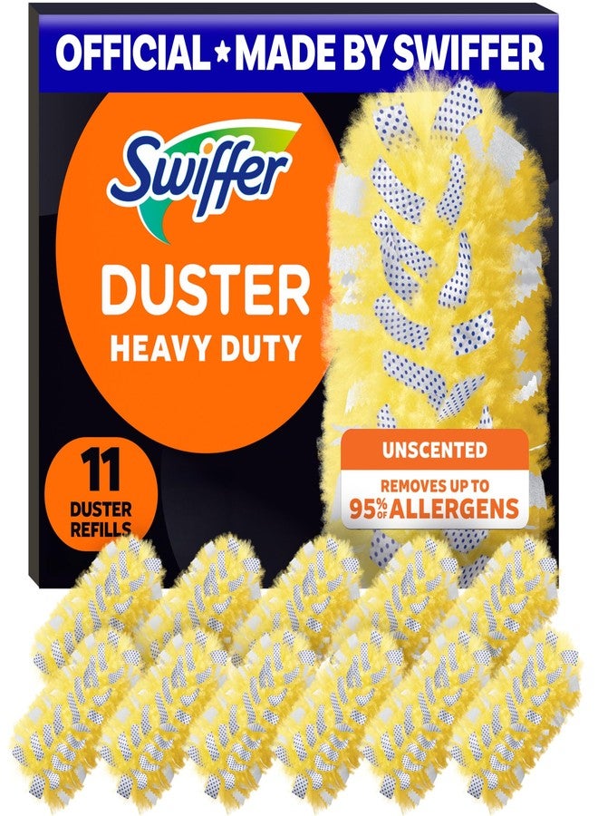 Swiffer Dusters Heavy Duty Multi-Surface Duster Refills for Cleaning, Unscented, 11 Count - Image 1