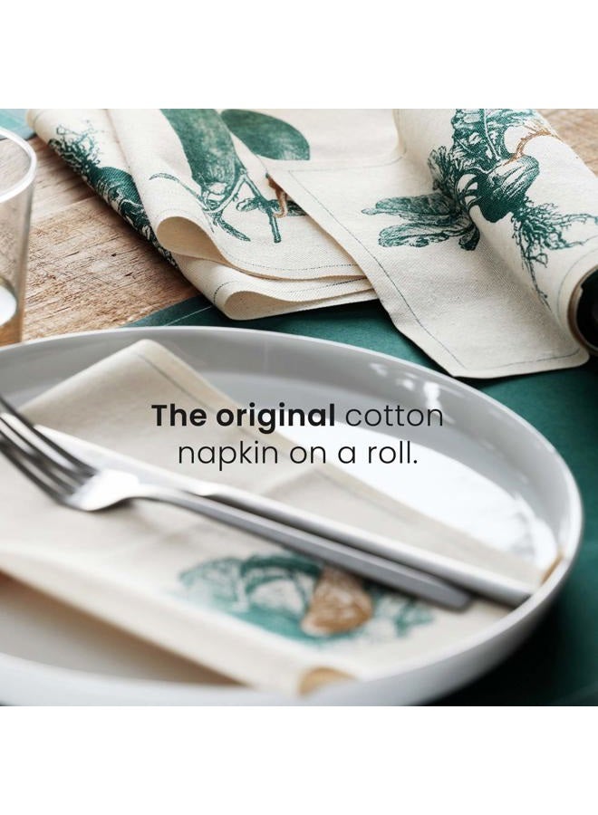 MY DRAP Dinner Napkins on a Roll 100-Percent Cotton 12.6-Inch by 12.6-Inch with 12 Napkins per Roll 12 Napkins SA32/409-7 - Image 5