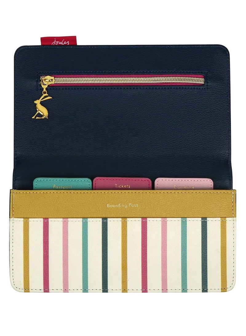 جولز Floral Travel Wallet