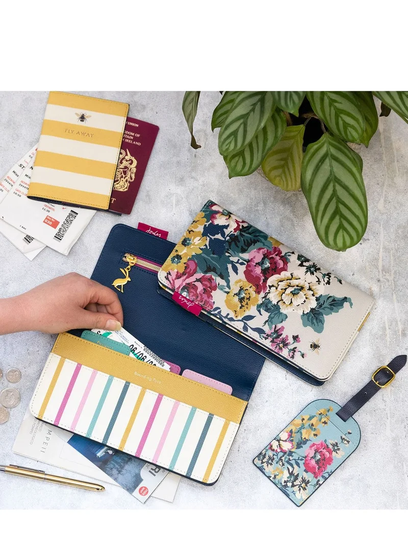جولز Floral Travel Wallet