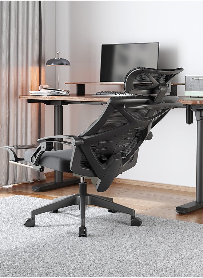 Sihoo designer computer manager office comfortable ergonomic seat cushion pillow for chairs with adjustable armrest footrest