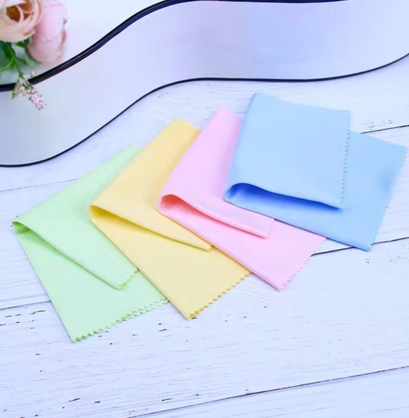 Reusable Dust Magnet Cloths – 5 Pack Microfiber Cleaning Cloths – Lint Free, Streak Free, Super Absorbent Towels – Perfect for Wood, Screens, Furniture, Stainless Steel & Glass Surfaces (pack 1) - Image 1