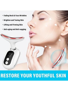 SYOSI Rеd Light Therаpy for Face Facial Beauty Device for Face Neck Smooth Fine Lines Reduce Wrinkles Anti Wrinkles Face Massager Face Sculpting Device Anti-Aging Facial Neck for Women Man  - Image 3