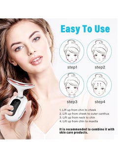 SYOSI Rеd Light Therаpy for Face Facial Beauty Device for Face Neck Smooth Fine Lines Reduce Wrinkles Anti Wrinkles Face Massager Face Sculpting Device Anti-Aging Facial Neck for Women Man  - Image 2