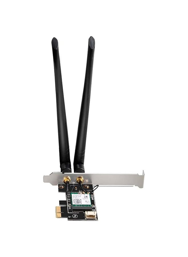 D-Link AX3000 Wireless Dual Band PCI Express Adapter, MU-MIMO, Wifi 6, 3000Mbps Speed, Bluetooth 5.0, 5 Dbi Antennas, Easy Installation | DWA-X582 Black - Image 2