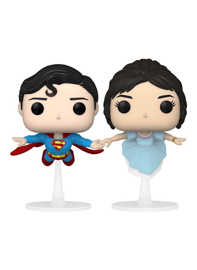 Funko - Superman And Lois Lane Flying Exclusive 2 Pack Figures - Image 1