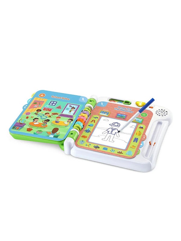 LeapFrog Prep for Preschool Activity Book - Interactive Learning Book, Teaches Letters, Numbers & Shapes - Image 1