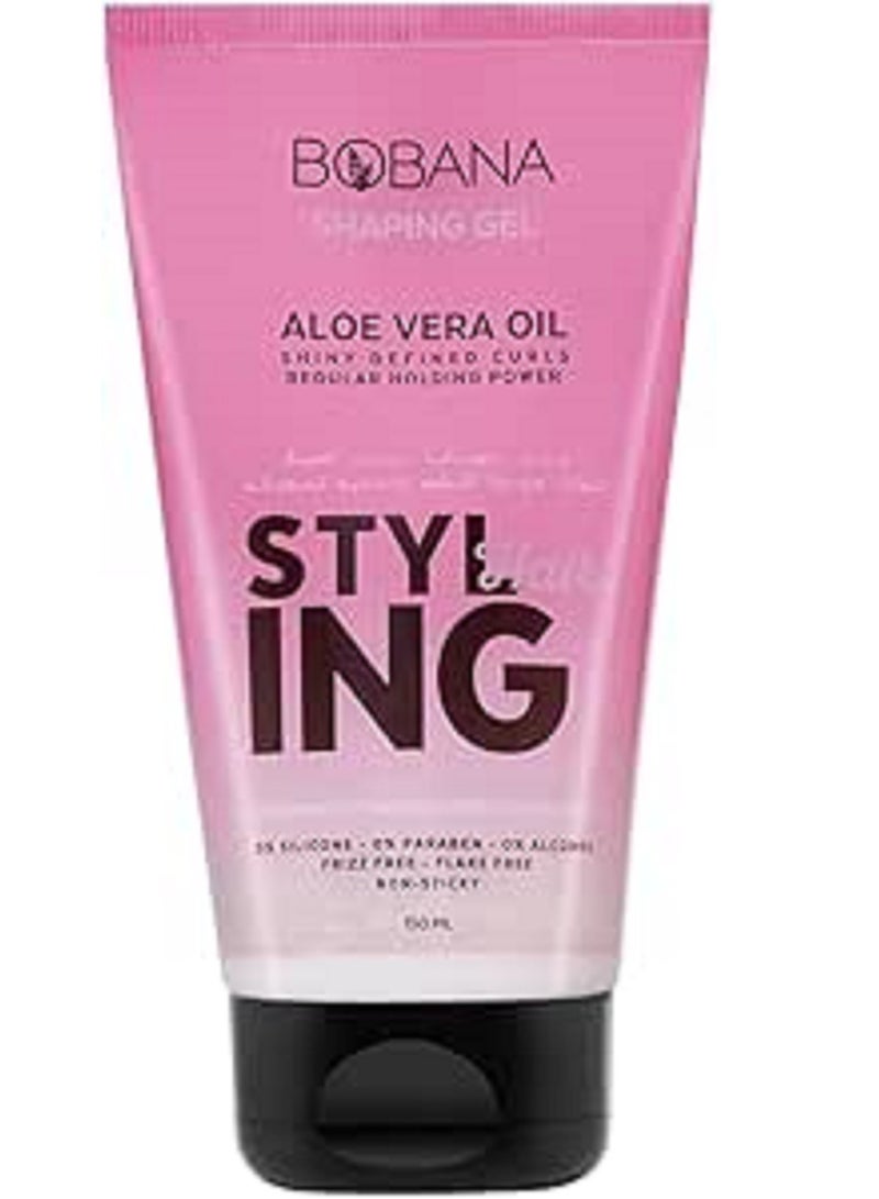 بوبانا جل بوبانا لتصفيف الشعر بزيت الصبار - 150 مل