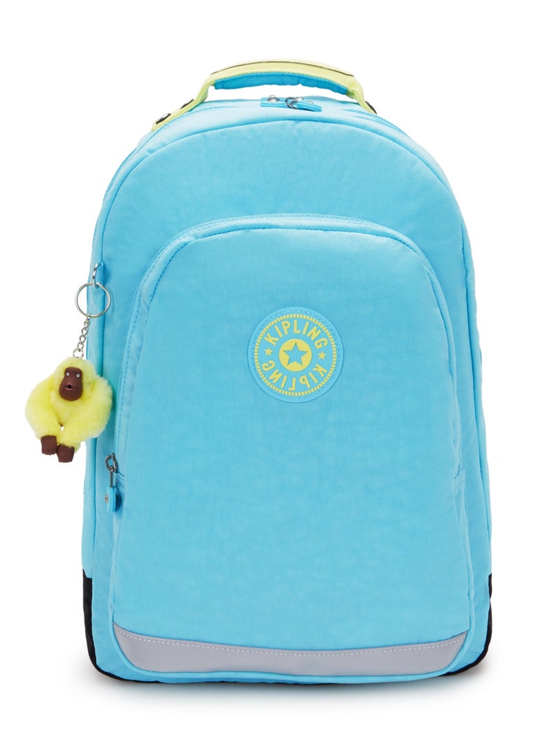 kipling Class Room Kids/Teen Large Backpack with Laptop protection 15.6''inch  - Splash Blue - Image 1
