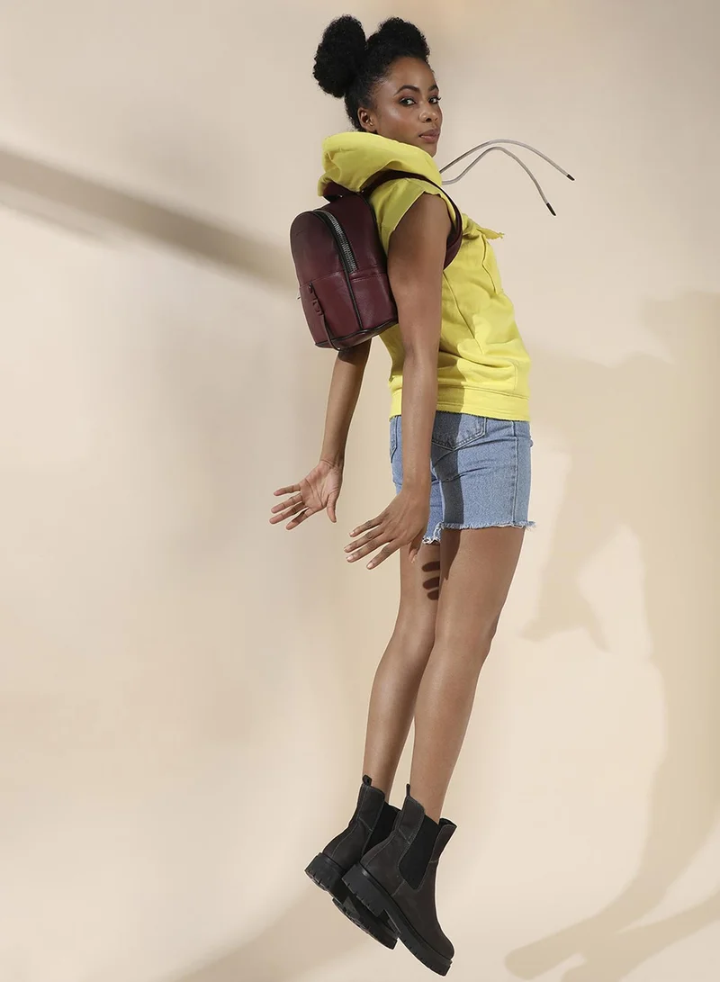 صوص هاوت حقيبة ظهر سلايدر ميني - عنابي