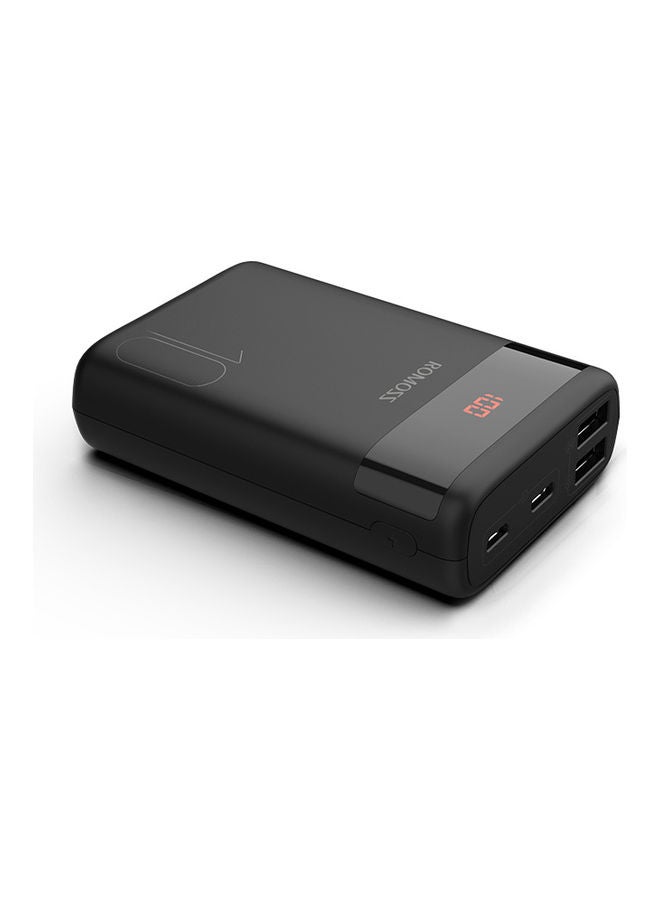 ROMOSS 10000.0 mAh Ares 10 Portable Power Bank Black - Image 3