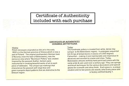 Polish Pottery Gallery Polish Pottery Bowl - Contemporary Salad - Unikat Signature - U4400 - Image 5