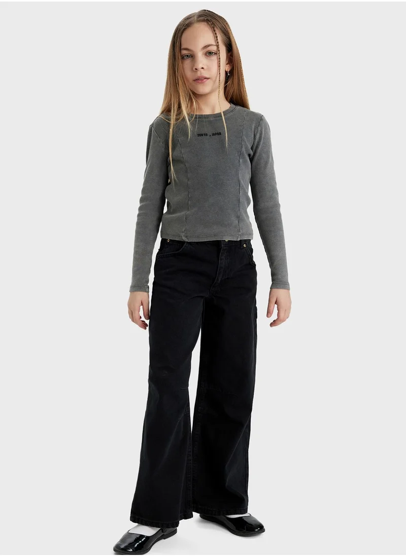 DeFacto Baggy Fit Trousers