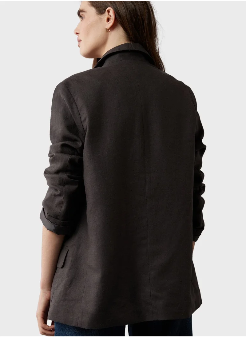 امريكان ايجل Oversized Double Breasted Blazer